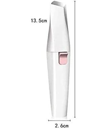 Nose & Ear Hair Trimmer for Women - 2 in 1 Portable USB Rechargeable Facial Hair Removal - Safe & Cordless (Pink - Buy Online on GoSupps.com