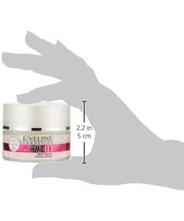 Eveline WHITE PRESTIGE 4D Whitening Facial Mask Non Greasy & Light Formula 50ml - Buy Online on GoSupps.com