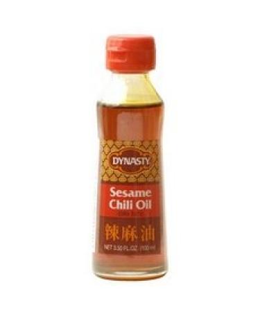 Dynasty Sesame Oil, Chili, 3.38 oz