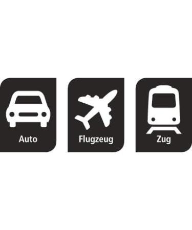 Buy Travel Knee Socks - Black 2 Pairs (Size 35/38) | Comfortable & Supportive for International Shipping - Buy Online on GoSupps.com