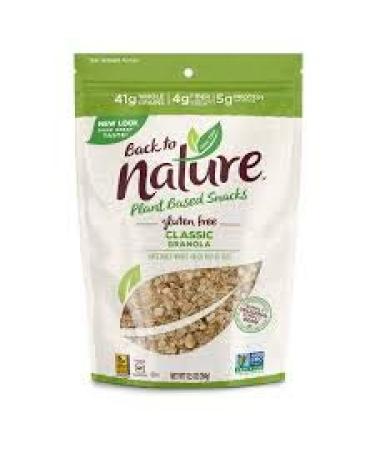 Back to Nature Gluten-Free Classic Granola 12.5 oz ( 2 Pack)