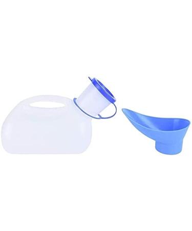 1000ML 3 Pieces Portable Leakproof Unisex Urinal Bottle With Lid Urinal Emergency Male Female Pee Potty For Car Travel Traffic Jam Outdoor Camping Traffic Jam