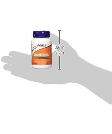 Now Foods OralBiotic Blis K12 Lozenges - Promotes Healthy Oral Bacteria - 60 Count - Buy Online on GoSupps.com