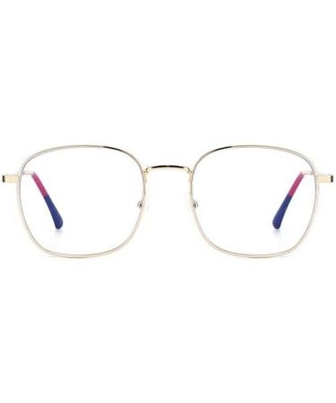 Ltsrll Oversized Metal Reading Glasses - Stylish Square Blue Light Blocking Readers Anti-Glare Filter Golden +150 Size - Buy Online on GoSupps.com