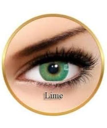 Buy Lime Colored Contact Lenses | 2-Pack without Prescription - Comfortable & Stylish for All Eye Colors - Buy Online on GoSupps.com