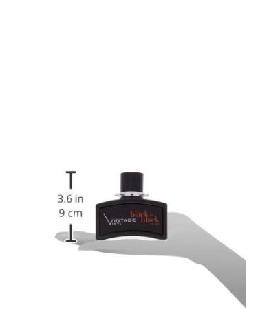 Nu Parfums Black Is Black Vintage Vinyl Eau de Toilette Spray for Men 3.4 Ounce - Buy Online on GoSupps.com