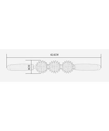 Anlin Massage Scooter - Fitness Exercises Yoga Stick & Relaxation Tool | Muscle Massage & Recovery | Pointed Ball Chopsticks (Orange) - Buy Online on GoSupps.com