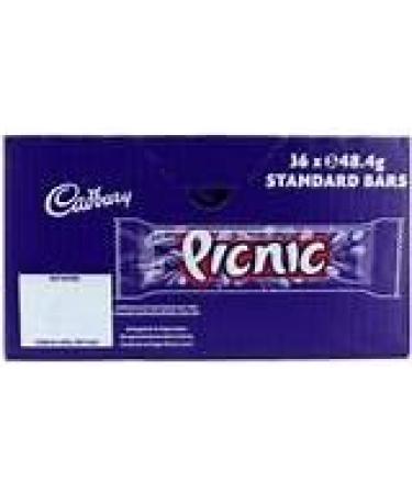 Cadbury Picnic Chocolate 36ct - Bulk Pack for Office & Family Antics - Buy Online on GoSupps.com