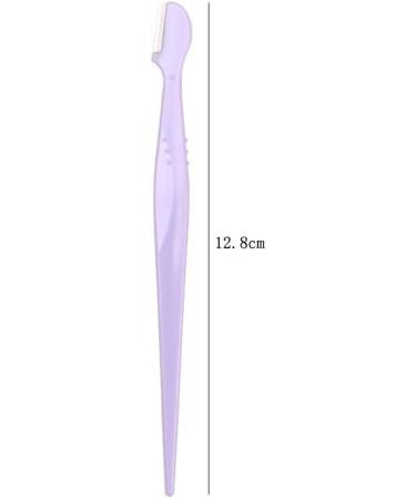 Buy 2/3/5PC Eyebrow Trimmer Razors - Straight Handle Anti-Scratch Perfect for Beginners - Purple Beauty Tool for Flawless Eyebrows - Buy Online on GoSupps.com