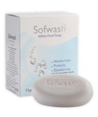 Sofwash White Pearl Soap - Pack of 4 | Luxurious Skin Care for Radiant Glow | International Shipping Available - Buy Online on GoSupps.com