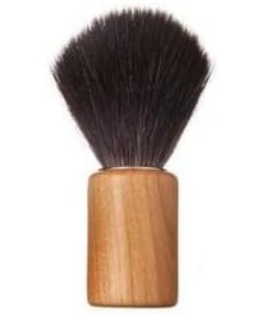 Premium Shaving Brush - Cylindrical Cherry Wood & Natural Vegan Synthetic Hair for an Eco-Friendly Grooming Experience - Buy Online on GoSupps.com
