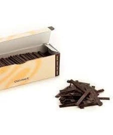 Callebaut Dark Chocolate Croissant Sticks 8 cm (2 boxes) - Buy Online on GoSupps.com