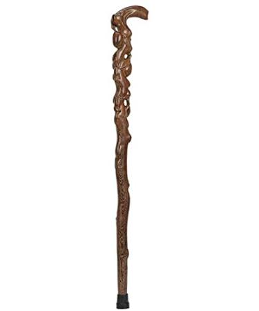 Walking Stick Cane Elderly crutches Solid wood walking stick Fine carving Implied auspicious Elderly supplies 90 cm long 4 styles Easy to tr Run forward