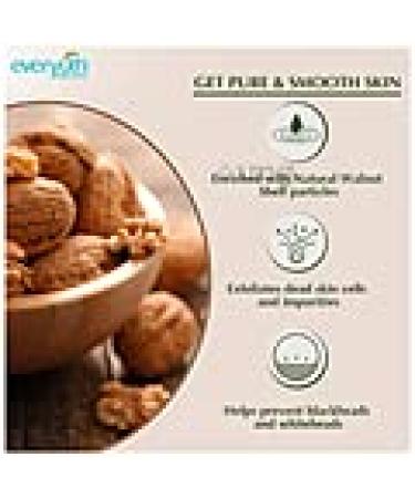 Everyuth Naturals Exfoliating Walnut Scrub Paraben Free Removes Blackheads And Dead Skin Cell 200 Gm Pack Of 1 - Buy Online on GoSupps.com