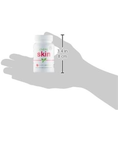 Clear Skin - Natural Acne Solution with Kiwi Seed Extract & Ceramide-PCD | 30 Veg Caps - International Shipping - Buy Online on GoSupps.com