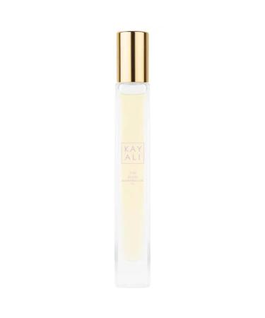 KAYALI Yum Boujee Marshmallow 81 Eau de Parfum Travel Spray 10 ml & Bonus Rose Eye Patches