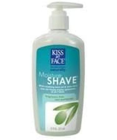 Kiss My Face Shave Moist Fragrance-Free - Natural Shaving Cream for Sensitive Skin | Shop Internationally - Buy Online on GoSupps.com