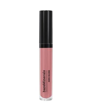 bareMinerals Gen Nude Patent Lip Lacquer Lip Gloss for Women Bestie 0.12 Ounce 1 Count (Pack of 1) Bestie