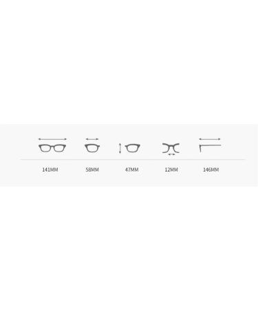 PARWANA Anti Blue Light Large Computer Readers - Cute Anti Glare Presbyopic Glasses +300 C4 - Buy Online on GoSupps.com