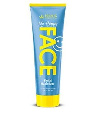 HEMPZ Tanning Lotion - My Happy Face Facial Maximizer - Moisturizing Self-Tanning Lotion for Tanning Beds  Beach  Sun - 2 Fluid ounces
