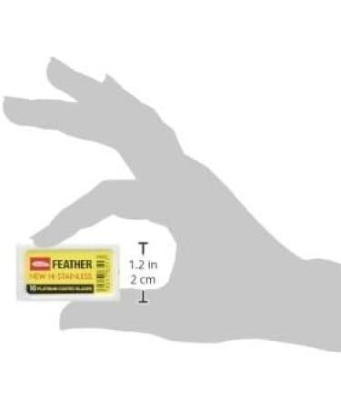 Feather 30 Double Wire Razor Blades - Premium Quality for a Smooth Shave | International Shipping Available - Buy Online on GoSupps.com