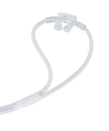 Intersurgical Nasal Cannula Curved/Flared Prong Cannula Only 1168 no TUBE - Naturally contours the face and reduces irritation around the nose and ears