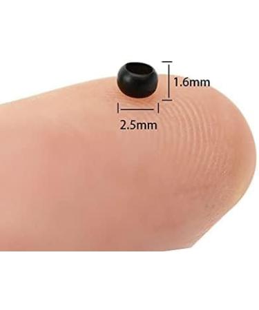 1000pcs 2.5mm Copper Nano Rings Beads Hair Extension Nano Rings Beads (Black) 1000pcs Black - Buy Online on GoSupps.com