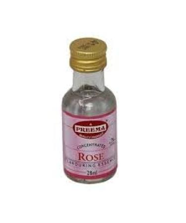 Preema | Rose Flavouring Essence 12X28ml | Prefect For Baking | Halal | Premium Quality