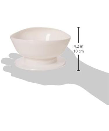 Ability Superstore White Large Scoop Bowl - Spill-Resistant Design for Easy Eating - Buy Online on GoSupps.com