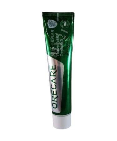 TIENS ORCARE Herbal Toothpaste Spearmint - Natural Brightening Formula with Sarcandra Hedge Cherry & Wild Chrysanthemum Extracts for Healthy Teeth - Buy Online on GoSupps.com