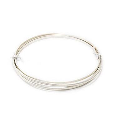20 Gauge Half Round Sterling Silver Wire - Dead Soft - 15FT by Craft Wire USA - Buy Online on GoSupps.com