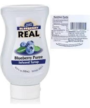 Blueberry Re l Infus Exotics Sirop infus la pur e de myrtille bouteille compressible de 50 ml