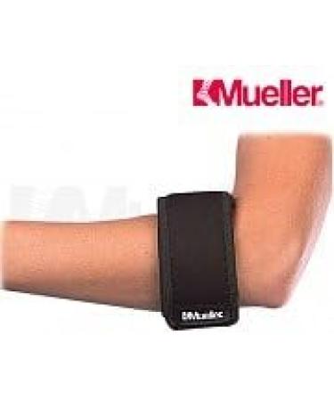 Mueller Tennis Elbow Support - Black - One Size Fits Most - Pack of 1 - Buy Online on GoSupps.com