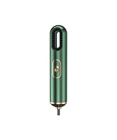 Hair Dryer Compact Portable Professional Ionic Hair Dryer - with 3 Speeds Smart Heat Mode (Color: Green)