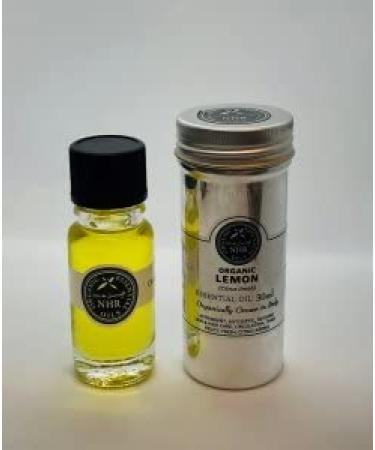 Organic Lemon Essential Oil (Citrus Limon) () by NHR Organic Oils