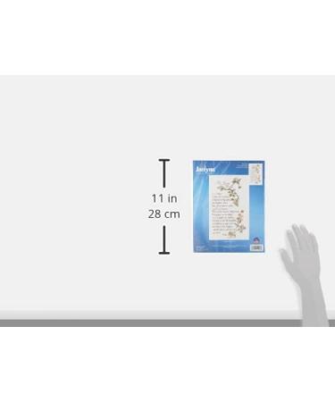 Janlynn Counted Cross Stitch Kit - The Lord's Prayer in Blue - Buy Online on GoSupps.com