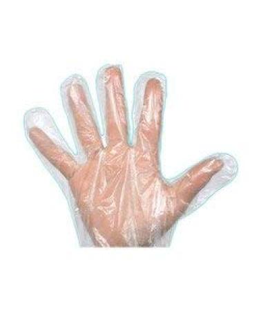 Starryshine 1000 pcs- Medium- Economical Disposable Clear Polyethylene (PE or Poly) Gloves PowerFree- Food Grade- Kitchen, Home, Restaurant, Cooking, Cleaning, Food Handling
