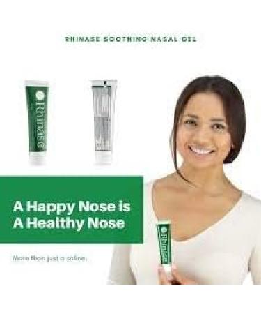 Rhinase Soothing Nasal Gel XL 60g - Relief for Nasal Dryness, Allergies, Nose Bleeds & Stuffy Nose - Buy Online on GoSupps.com