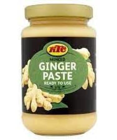 KTC Minced Ginger Paste - Pack of 2 Jars (210g) | Unleash Authentic Taste | Premium Quality Blend | Fresh Convenient and Versatile | True Essence of Ginger - Buy Online on GoSupps.com