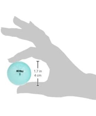 15-Pack Nitro Glycerin Golf Balls - Multi Color Assorted - High-Performance Golf Balls - Buy Online on GoSupps.com