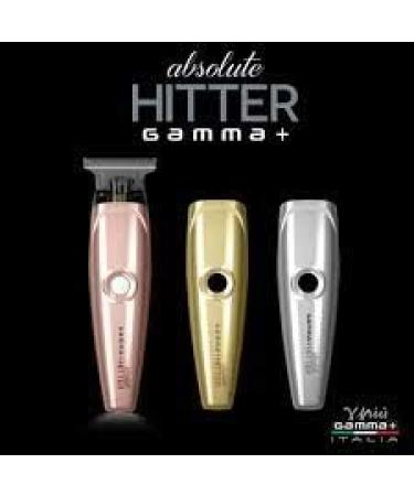 Gamma Pi Absolute Hitter Gold Rose - Professional Cordless Trimmer with Skeletron & 3 Interchangeable Covers | International Shipping Available - Buy Online on GoSupps.com