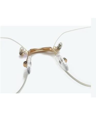 Buy Polygon Rimless Blue Light Blocking Reading Glasses +1.50 Silver - Oversized Anti-Glare Computer Readers - Buy Online on GoSupps.com