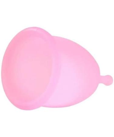 BSSTORE Medical Grade Silicone Menstrual Cup - Reusable & Non-Irritating Size S (Pink) for Comfortable Period Relief - Buy Online on GoSupps.com