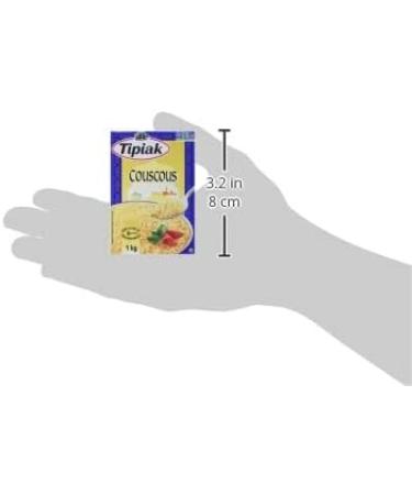 Tipiak Couscous Authentic & Traditional Couscous Pasta & Rice Alternative Ready in Minutes 1kg - Buy Online on GoSupps.com