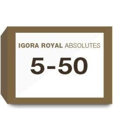 Schwarzkopf IR Absolutes 5-50 Light Brown Gold Natural 60ml - Pack of 1 - Buy Online on GoSupps.com