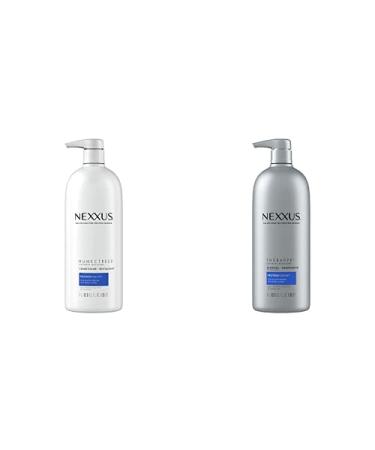 Nexxus Humectress Ultimate Moisture Conditioner for Dry Hair with ProteinFusion Blend of Elastin Pro and Nexxus Therappe Ultimate Moisture Shampoo for Dry Hair