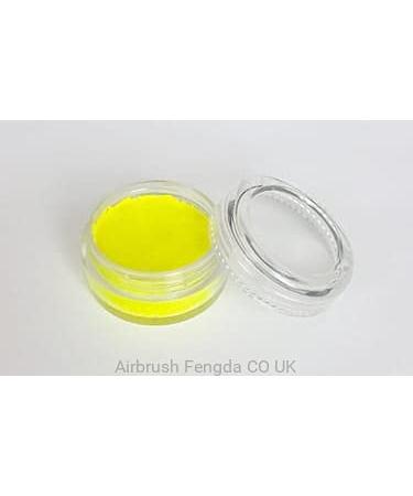 Fluorescent paint for body painting Fengda body painting yellow 10 ml
