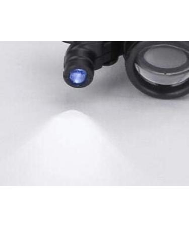 Magnifier Glasses-Type Headwear High-Power Led Magnifying Glass Retractable Temples Clock Repair Repair Inspection Antiques Identification Magnifying Glass Lofty Ambition - Buy Online on GoSupps.com