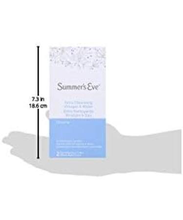 Summer's Eve Vaginal Douche - Extra Cleansing Vinegar & Water 6 Pack | 9 Fl Oz | Women's Personal Care - Buy Online on GoSupps.com
