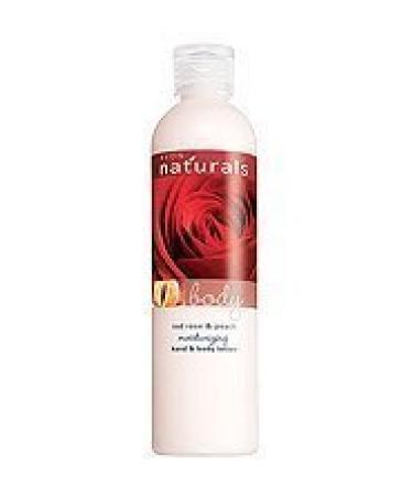 Avon Naturals Red Rose & Peach Hand & Body Lotion Hydratante